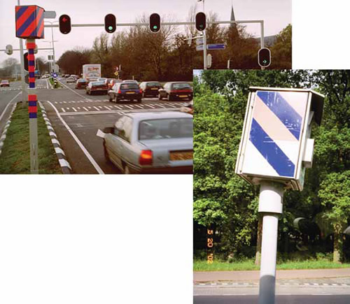 Figure 4-13. Photo enforcement camera for red-light running in the Netherlands.