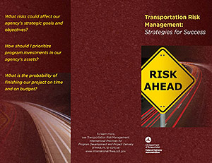 Cover of Transportation Risk Management: Strategies for Success Brochure