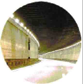 Tunnel in Lyon, France