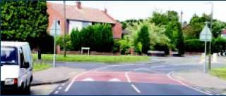 Speed hump, England