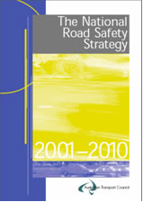 Cover of The National Road Safety Strategy 2001-2010.