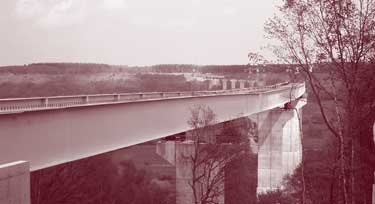 Risle River Viaduct under construction