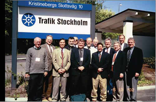 Figure 1-2. Scan team members (left to right) Jim Sparks, Rudy Umbs, Gene Fong, Nazir Lalani, Ken Kobetsky, Fred Ranck, Bob Seyfried, Richard Cunard, Rick Collins, Kevin Slack, Jim Kopf, Steve Van Winkle, and Phil Clark.