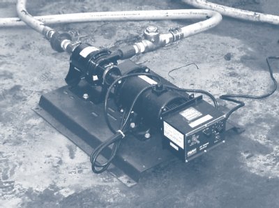 Photo of DAT volumetric pump.