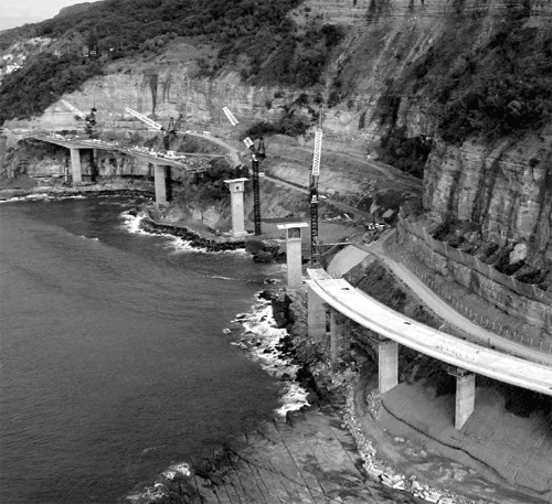 Photo of Seacliff Bridge Project in New South Wales.