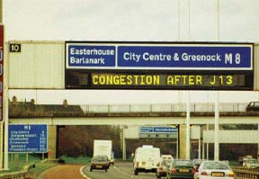 Figure 51. Message sign in Glasgow.