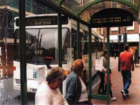 Figure 65. Bus arrival information, Southampton.